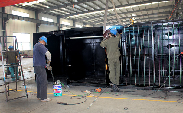 一體化污水處理設備膜的安裝