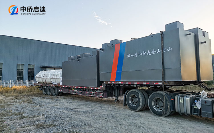 地埋式污水處理設備流程